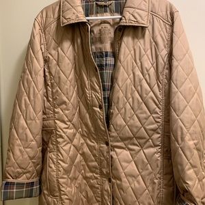 LL Bean Quilted Riding Jacket